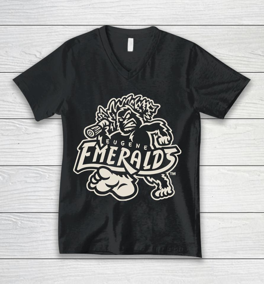 Eugene Emeralds Unisex V-Neck T-Shirt