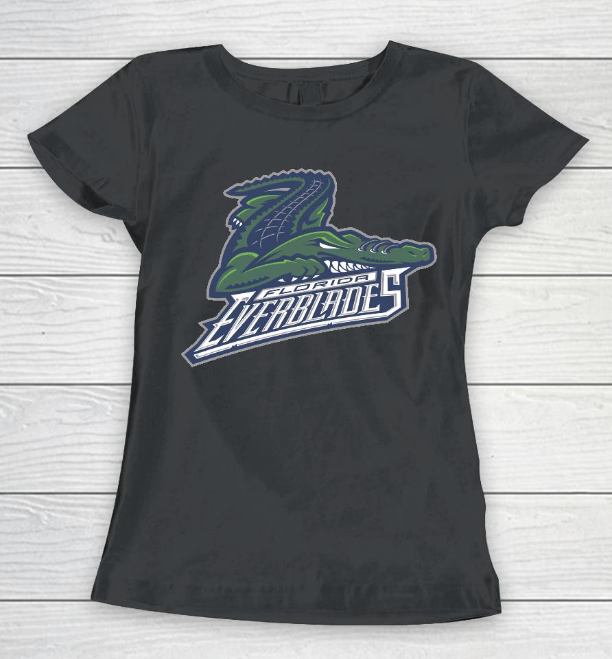 Everblades Florida Logo Women T-Shirt