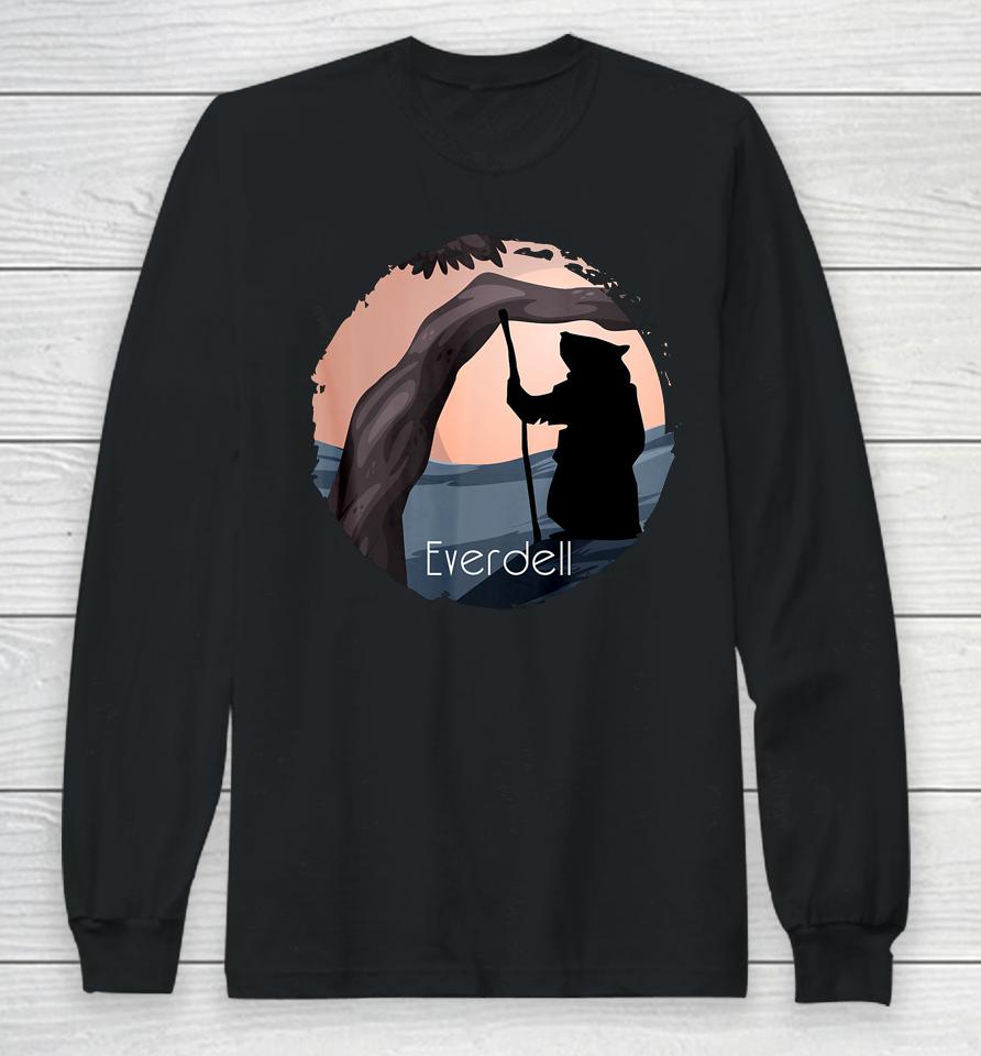 Everdell Woodland Creature Board Game Design Long Sleeve T-Shirt