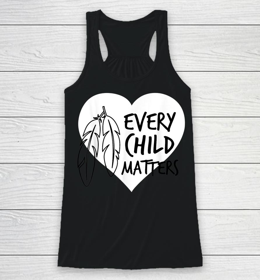 Every Child In Matters Every Orange Day Child Kindness Racerback Tank