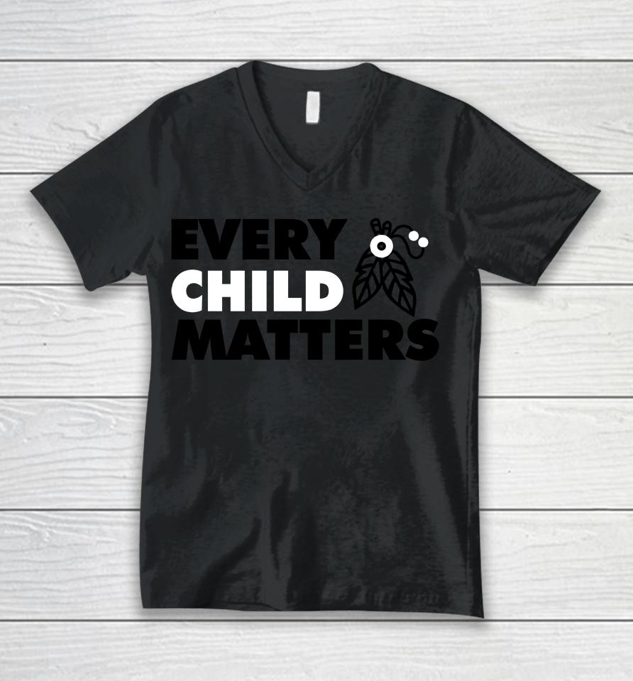 Every Child Matterss Unisex V-Neck T-Shirt