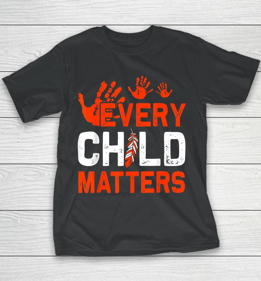 Every Orange Child Matters Indigenous People Orange Day Youth T-Shirt
