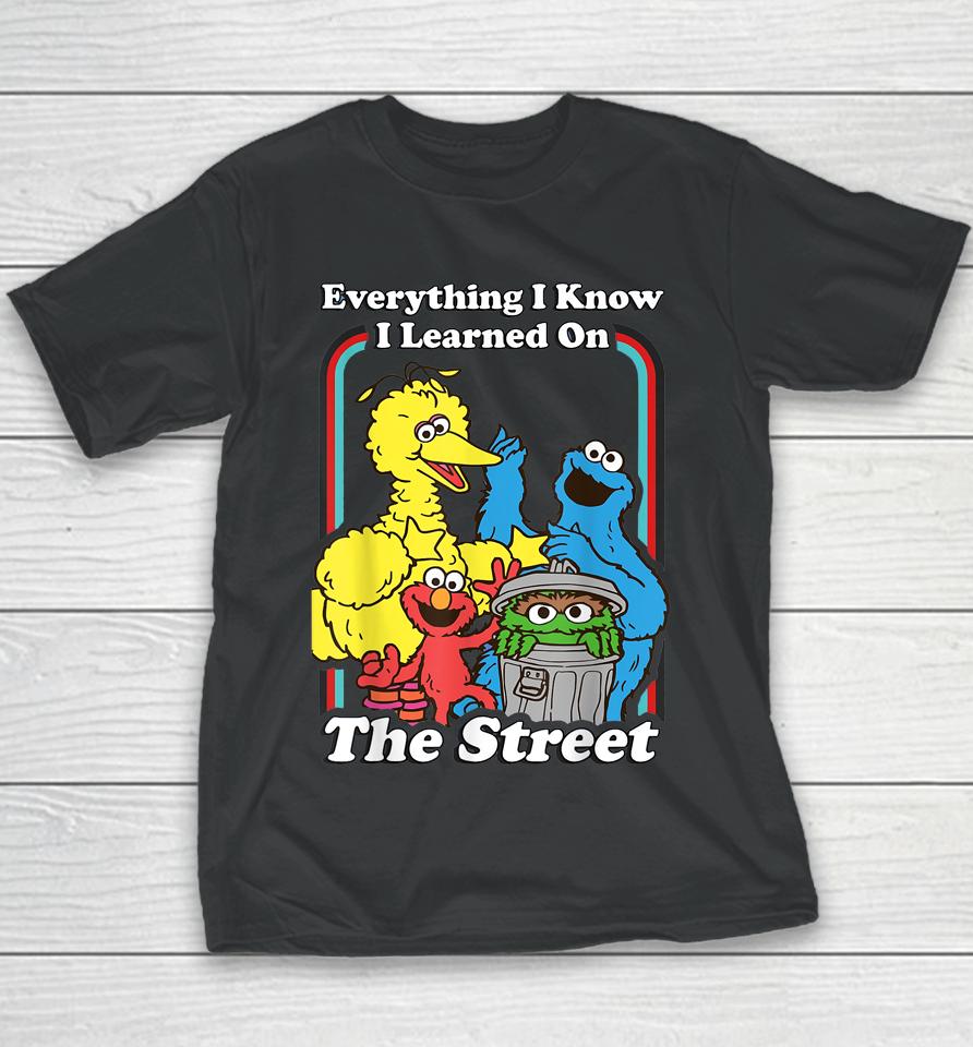 Everything I Know I Learned On The Streets Youth T-Shirt
