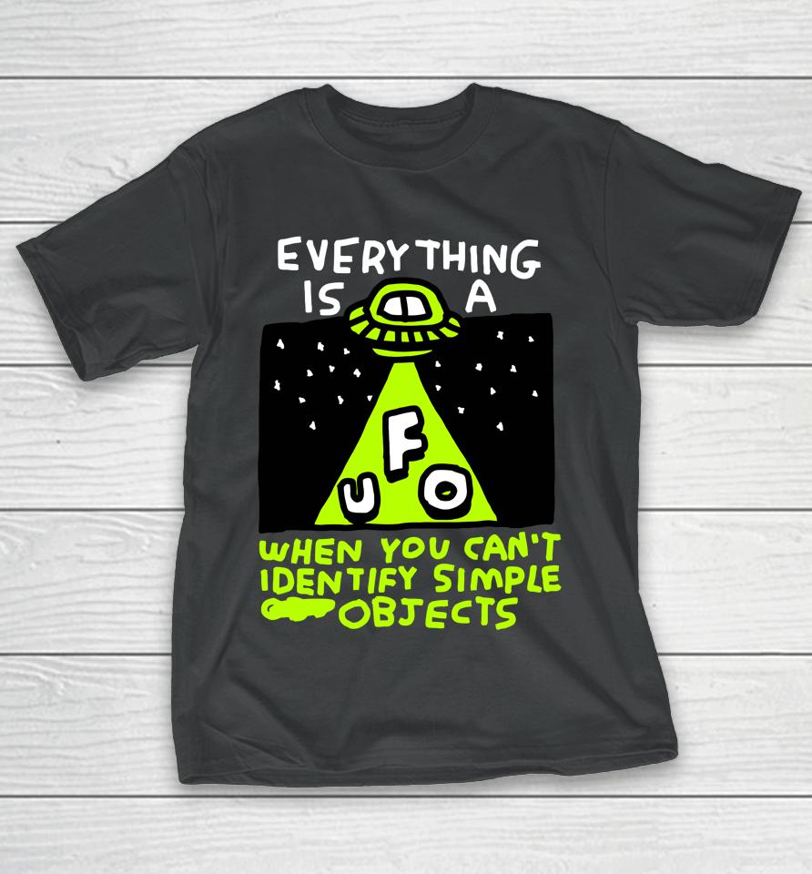 Everything Is A Ufo When You Can't Identify Simple Objects T-Shirt