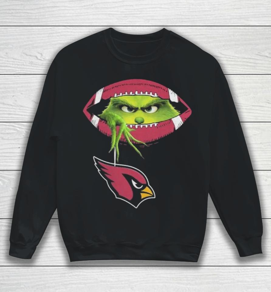 Ew, People The Grinch Hold Arizona Cardinals Logo Sweatshirt
