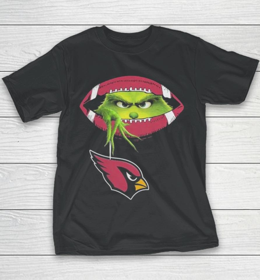 Ew, People The Grinch Hold Arizona Cardinals Logo Youth T-Shirt