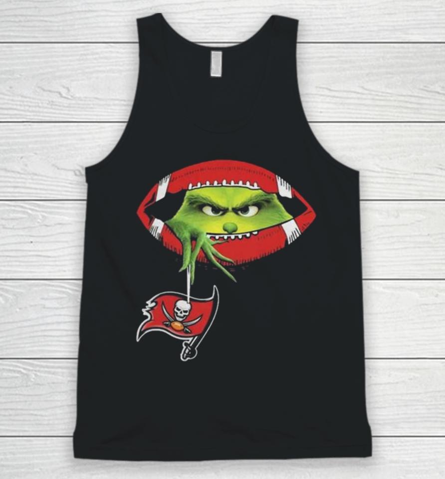 Ew People The Grinch Hold Tampa Bay Buccaneers Logo Unisex Tank Top