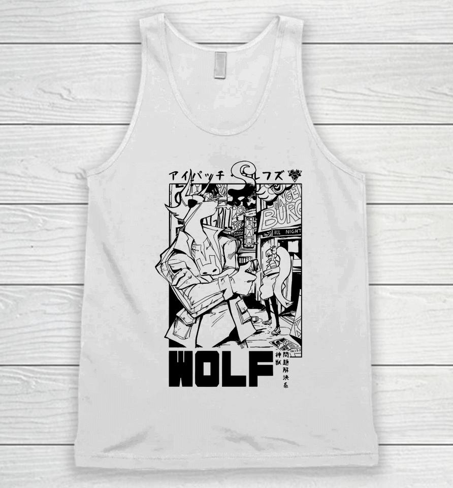 Eyepatch Wolves Wolf Unisex Tank Top