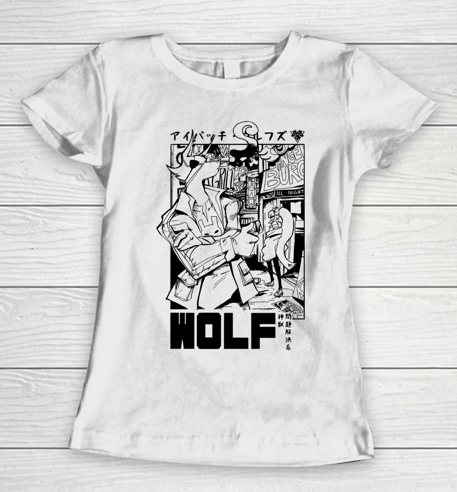 Eyepatch Wolves Wolf Women T-Shirt
