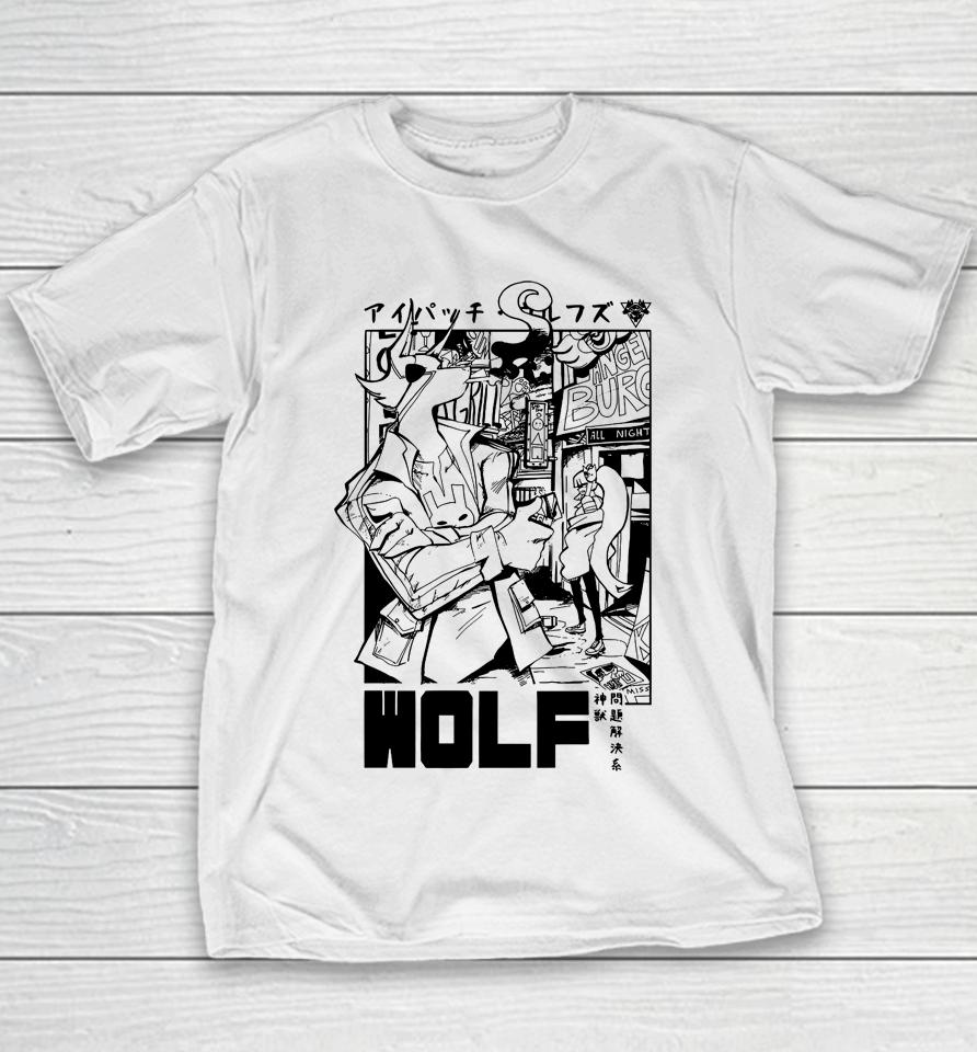 Eyepatch Wolves Wolf Youth T-Shirt