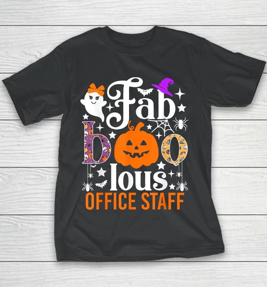 Fab Boo Lous Office Staff Youth T-Shirt
