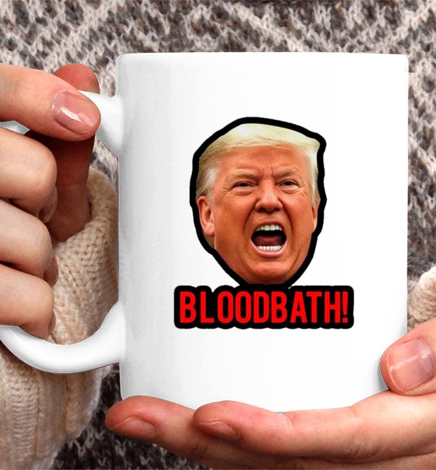 Face Donald Trump Bloodbath Meme Coffee Mug