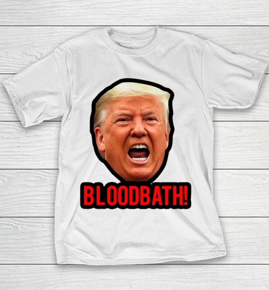 Face Donald Trump Bloodbath Meme Youth T-Shirt