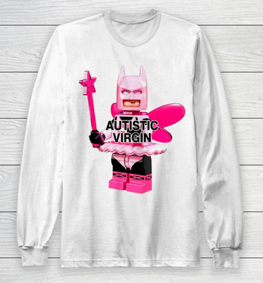 Fairy Batman Autistic Virgin Long Sleeve T-Shirt