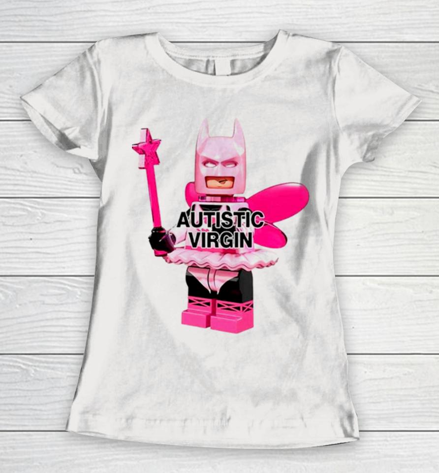Fairy Batman Autistic Virgin Women T-Shirt