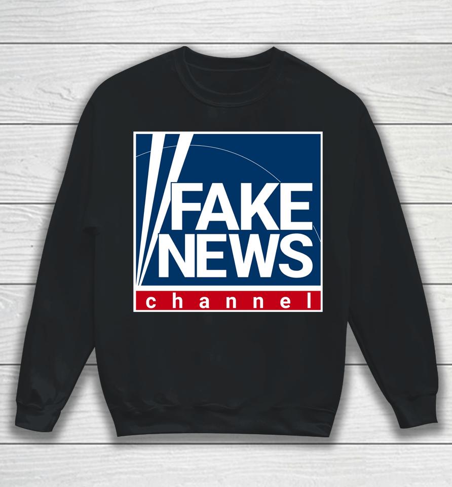 Fake News Channel Sweatshirt