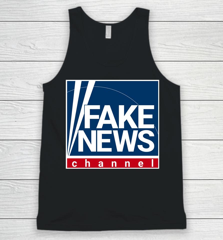 Fake News Channel Unisex Tank Top
