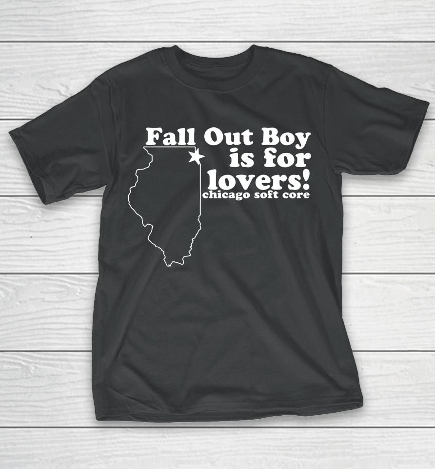 Fall Out Boy Is For Lovers Chicago Soft Core T-Shirt