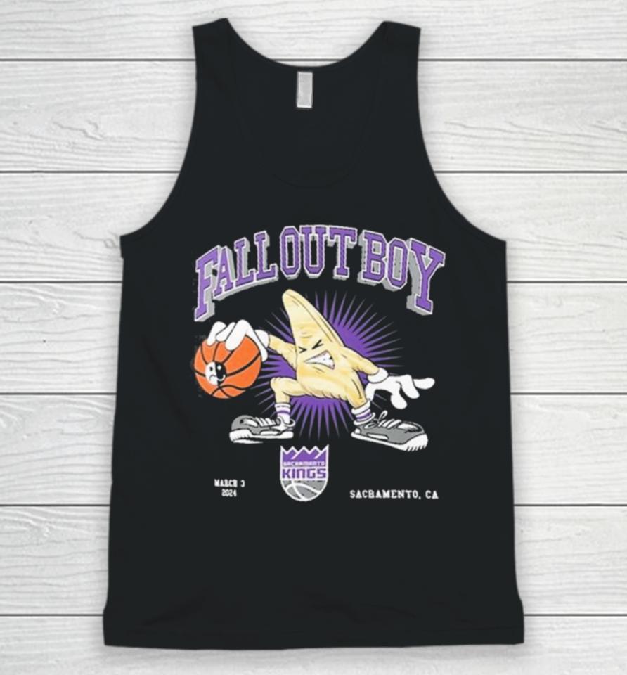 Fall Out Boy Sacramento Kings So Much For (2Our) Dust March 3, 2024 Unisex Tank Top