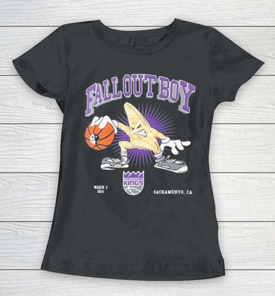 Fall Out Boy Sacramento Kings So Much For (2Our) Dust March 3, 2024 Women T-Shirt