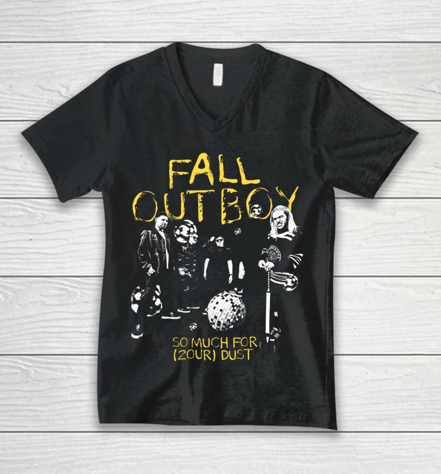 Fall Out Boy So Much For (2Our) Dust Unisex V-Neck T-Shirt