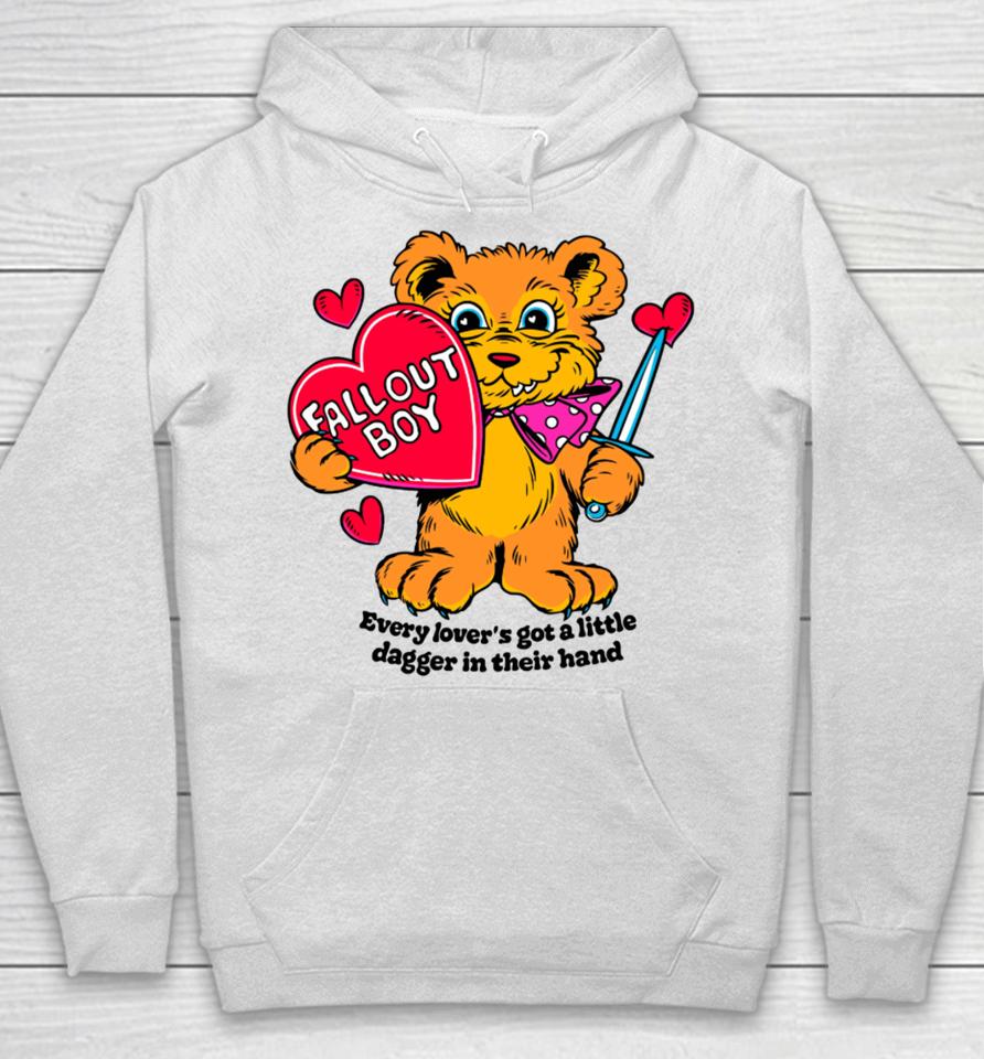 Fall Out Boy Teddy Every Lover's Got A Little Dagger In Their Hands Hoodie