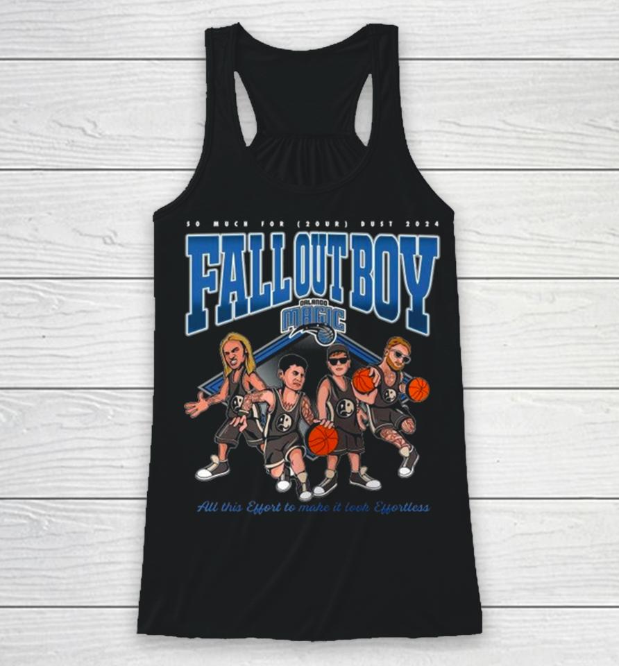 Fall Out Boy X Orlando Magic So Much For (2Our) Dust Racerback Tank