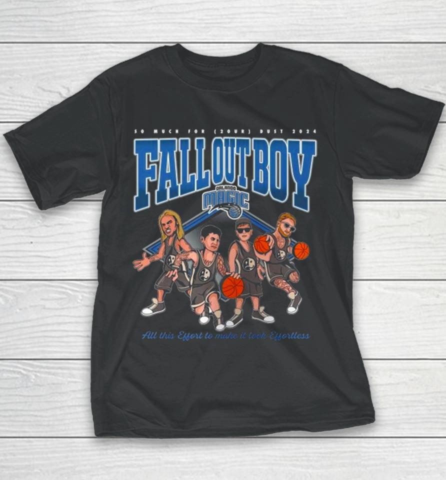 Fall Out Boy X Orlando Magic So Much For (2Our) Dust Youth T-Shirt