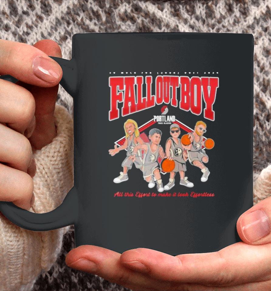 Fall Out Boy X Portland Trail Blazers So Much For (2Our) Dust 2024 Coffee Mug