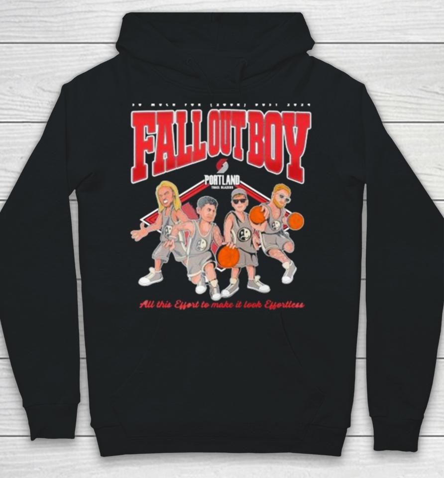Fall Out Boy X Portland Trail Blazers So Much For (2Our) Dust 2024 Hoodie