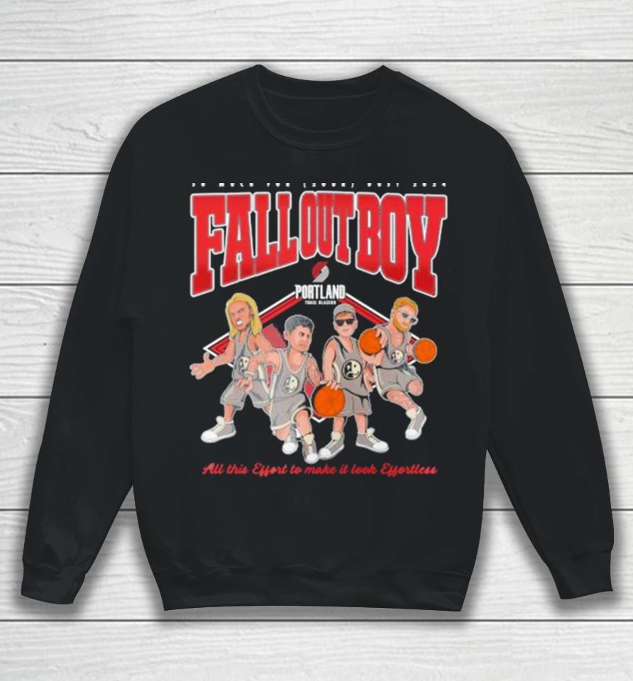 Fall Out Boy X Portland Trail Blazers So Much For (2Our) Dust 2024 Sweatshirt