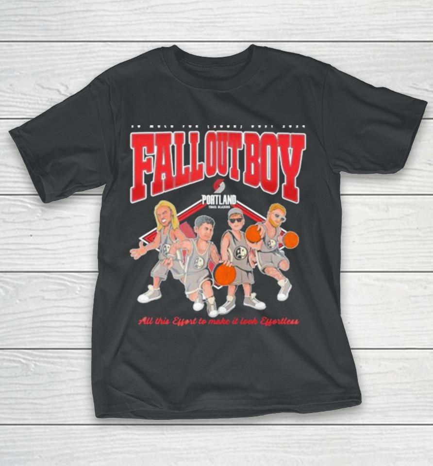 Fall Out Boy X Portland Trail Blazers So Much For (2Our) Dust 2024 T-Shirt