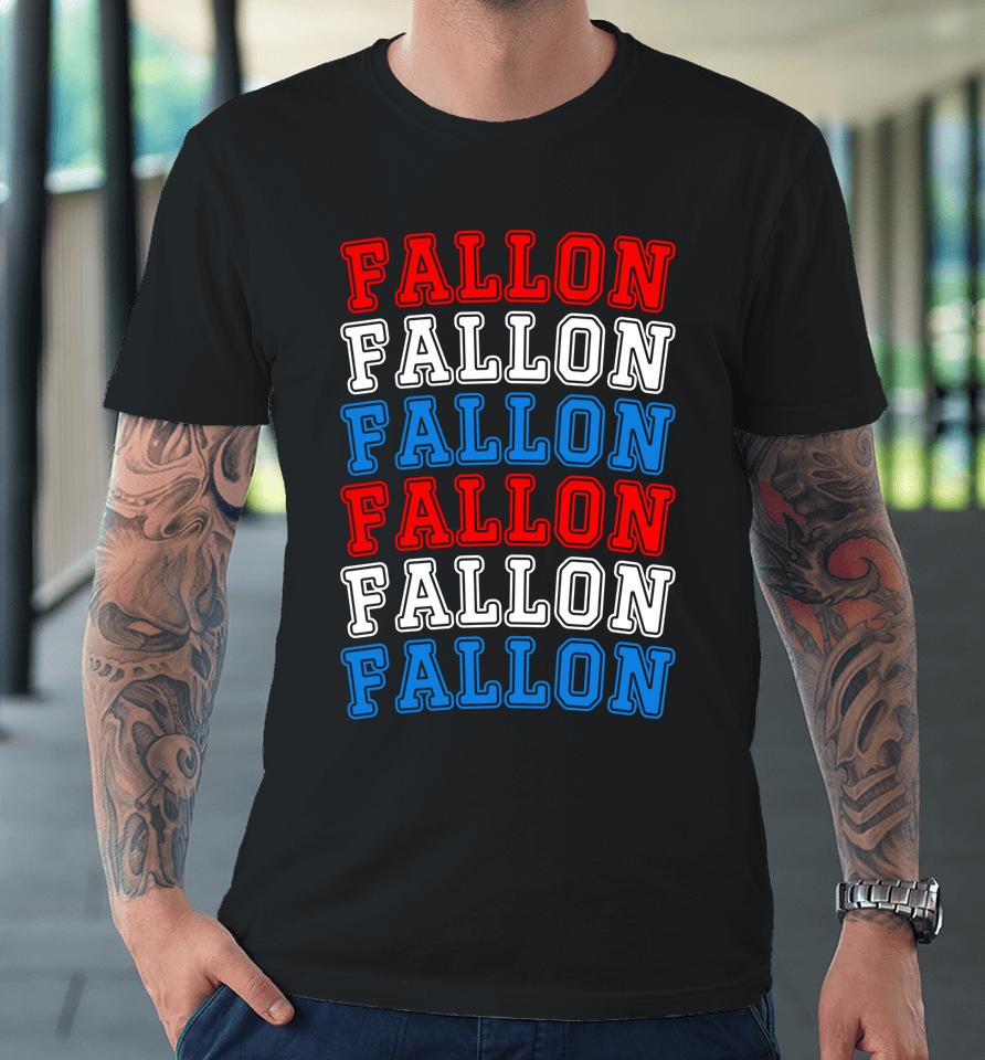 Fallon Nevada Red White Blue 4Th Of July Premium T-Shirt