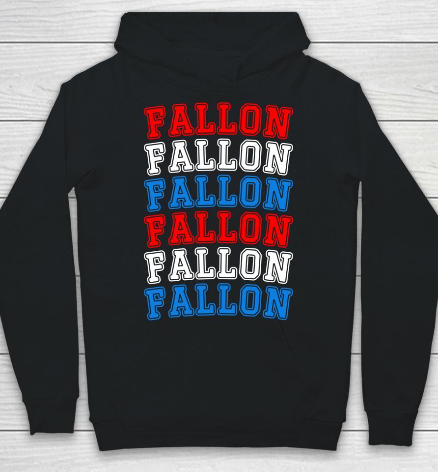 Fallon Nevada Red White Blue 4Th Of July Hoodie