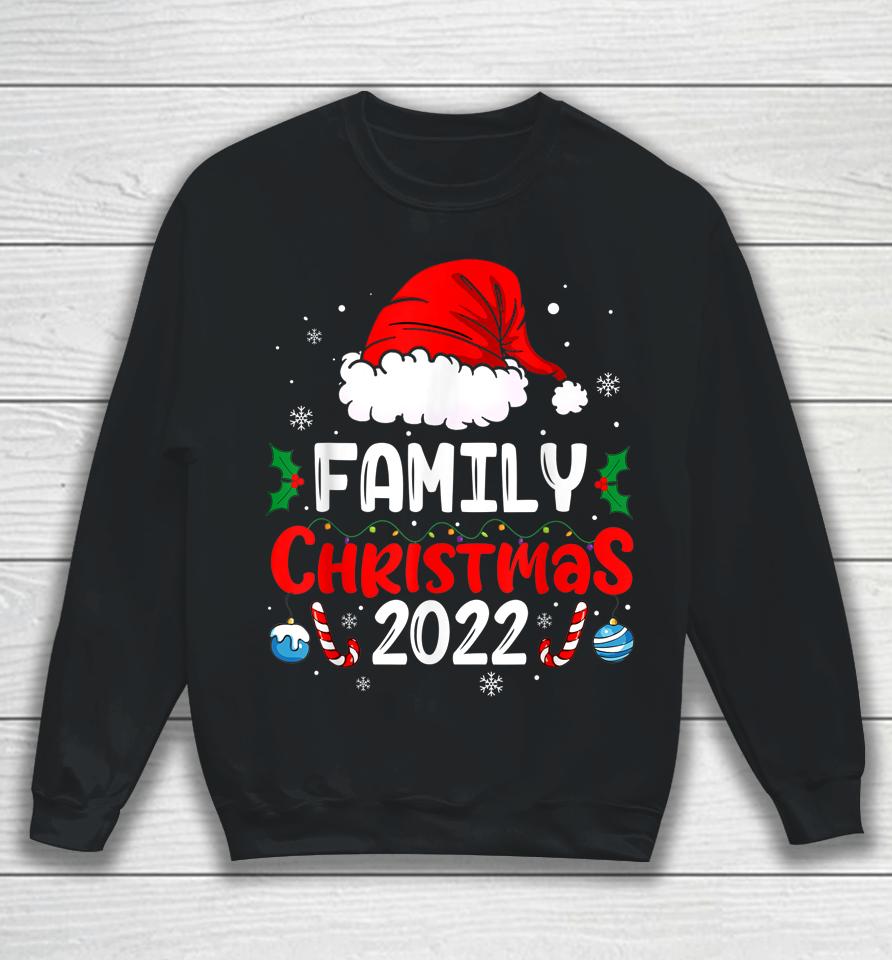 Family Christmas 2022 Matching Shirt Santa Elf Squad Sweatshirt