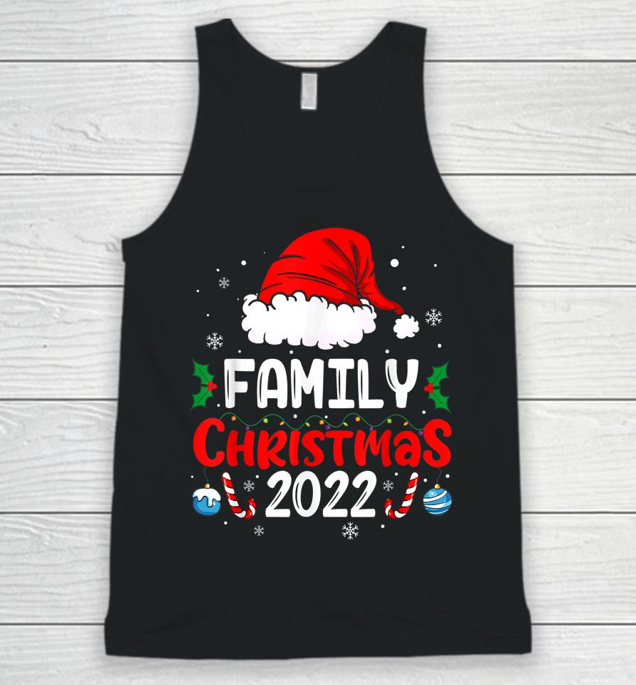 Family Christmas 2022 Matching Shirt Santa Elf Squad Unisex Tank Top