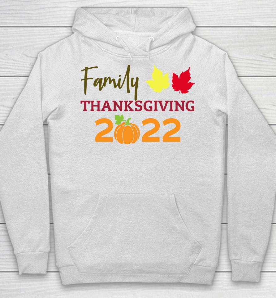 Family Thanksgiving 2022 Matching Fall Turkey Autumn Pumpkin Hoodie