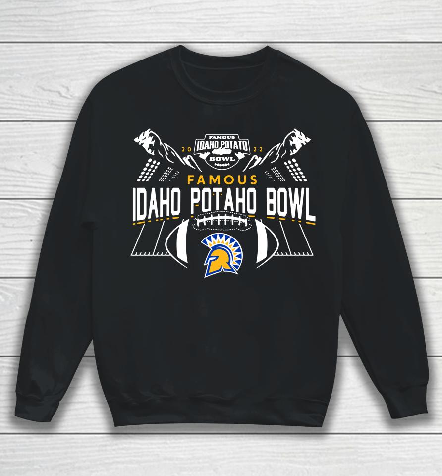 Famous Idaho Potato Bowl 2022 Sjsu Jose State Royal Sweatshirt