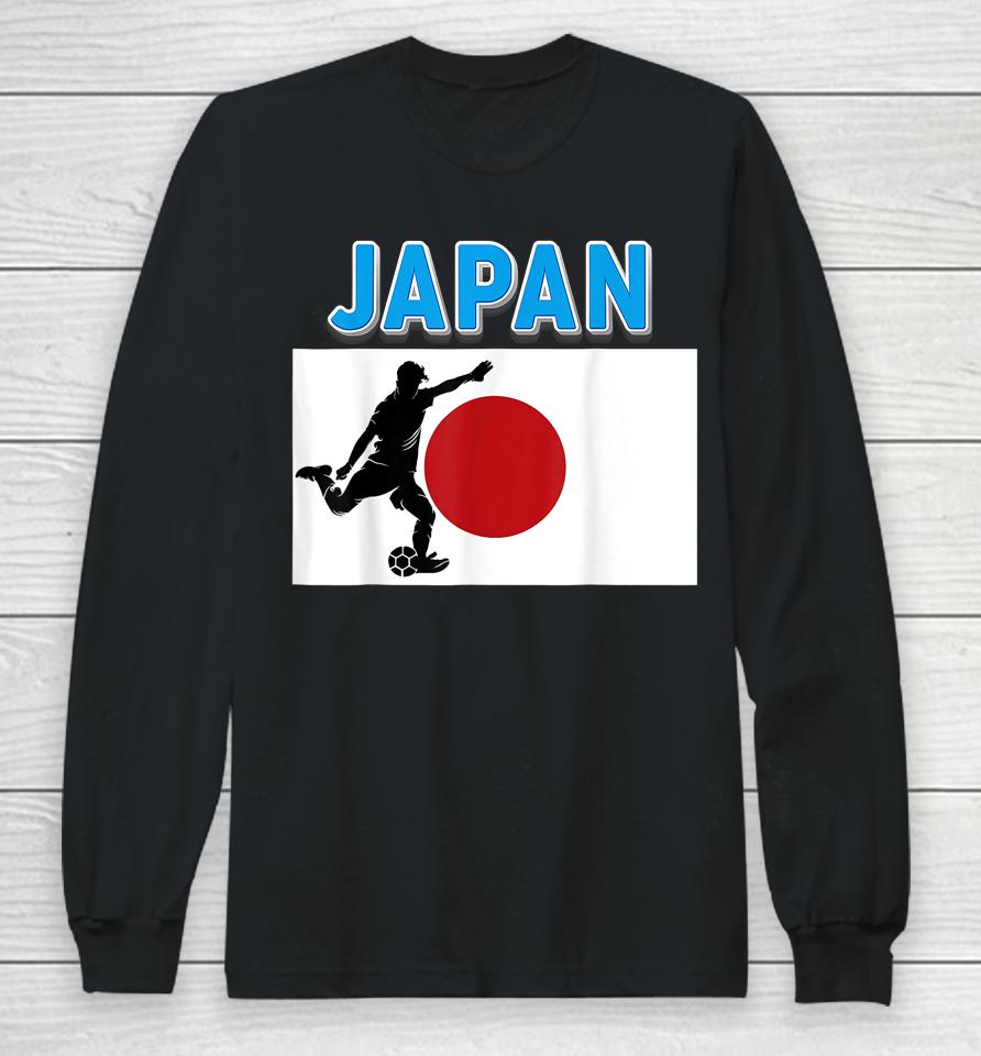 Fan Japan National Team World Football Soccer Champion Cup Long Sleeve T-Shirt