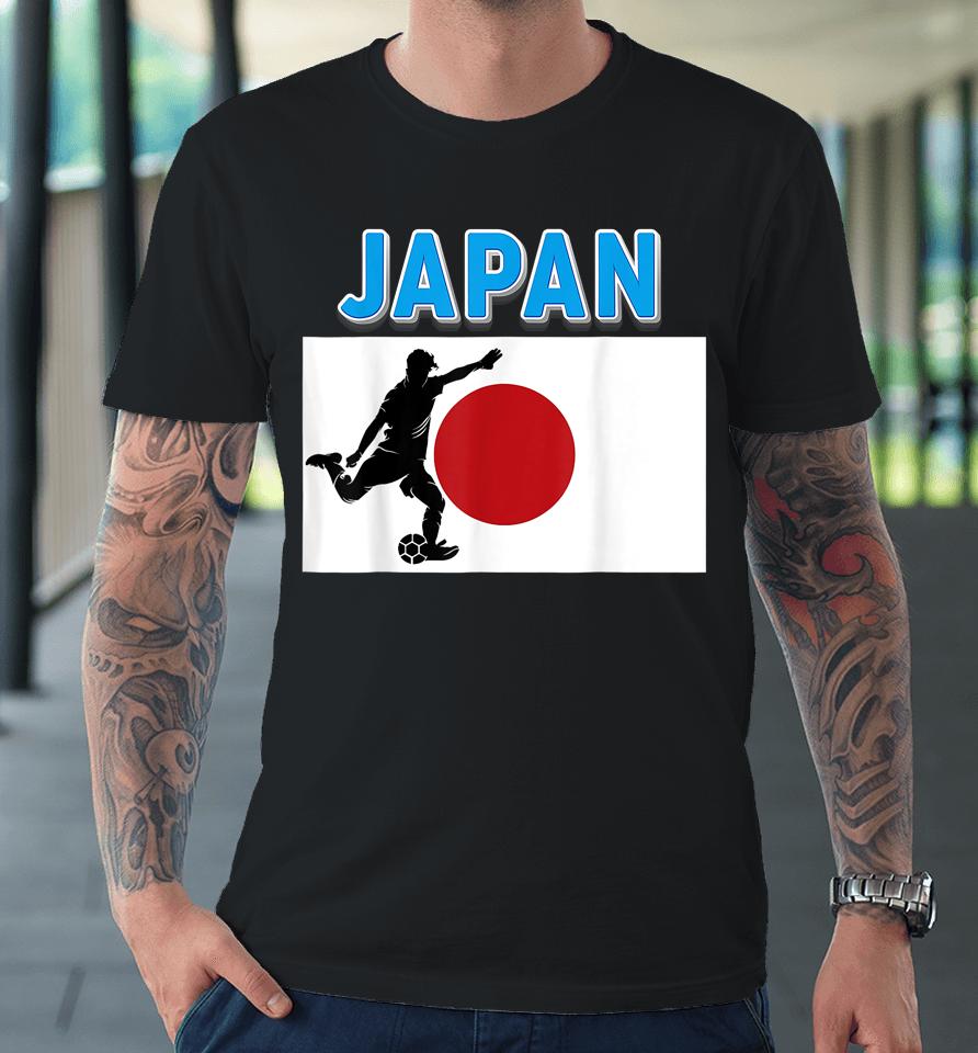 Fan Japan National Team World Football Soccer Champion Cup Premium T-Shirt