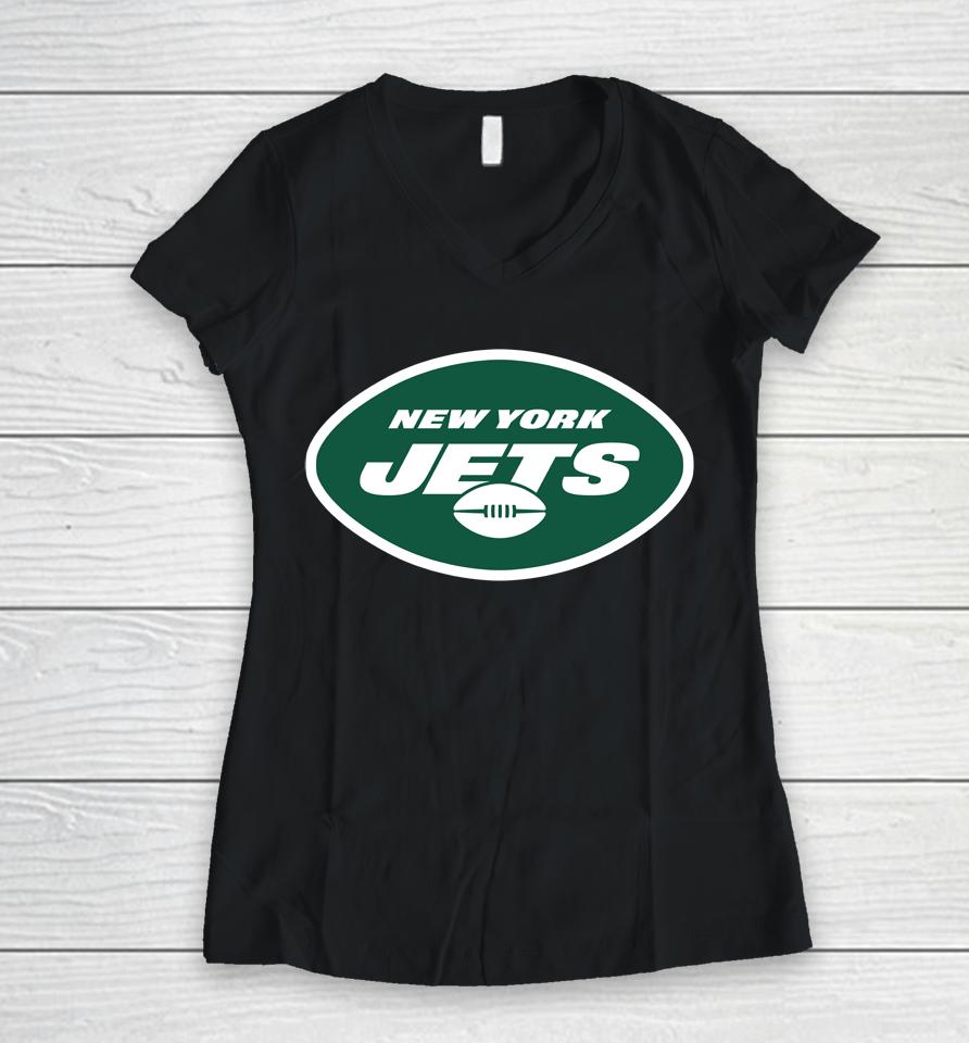 Fanatics Ahmad Sauce Gardner New York Jets Icon Player Women V-Neck T-Shirt
