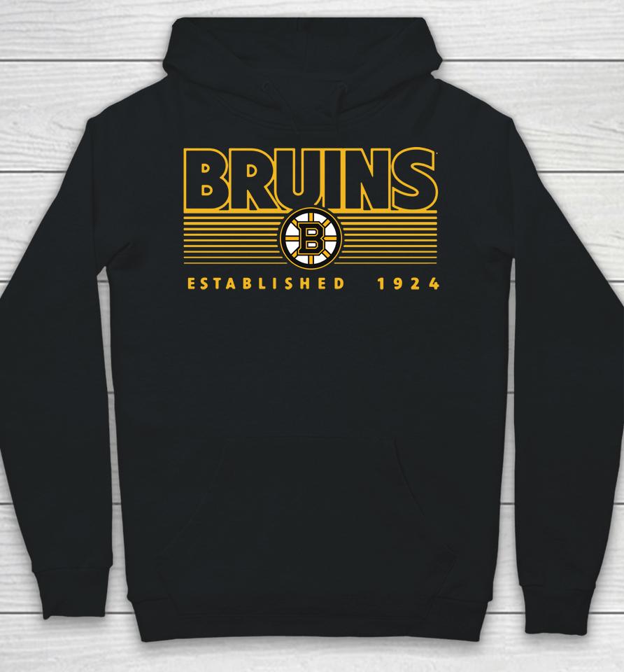 Fanatics Branded Black Boston Bruins Prodigy Performance Hoodie