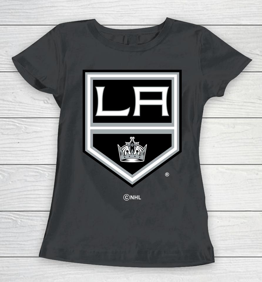 Fanatics Branded Black Los Angeles Kings Team Primary Logo Women T-Shirt