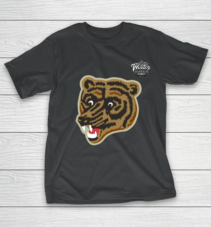 Fanatics Branded Boston Bruins 2023 Nhl Winter Classic Primary Logo T-Shirt