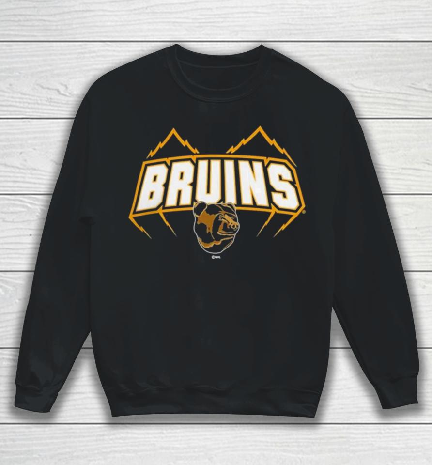 Fanatics Branded Boston Bruins Black Team Jersey Inspired Sweatshirt