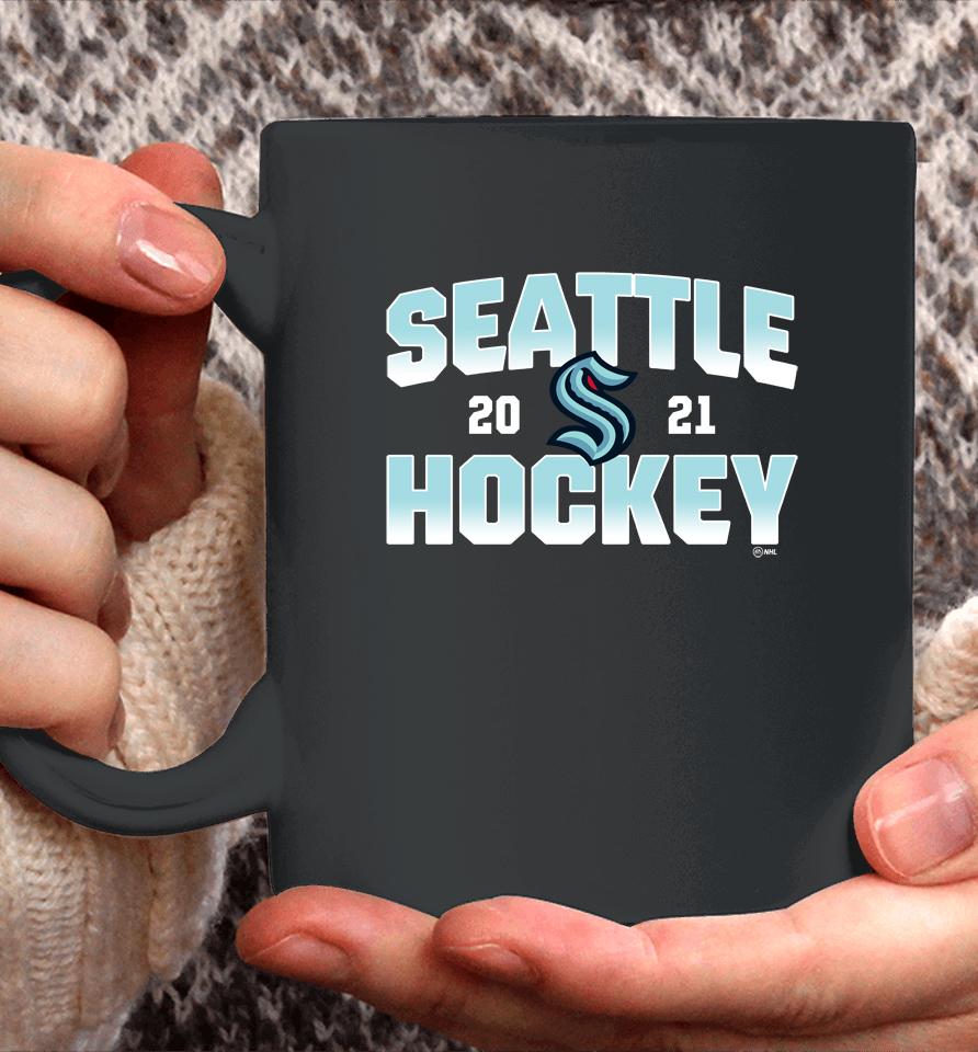 Fanatics Branded Deep Sea Blue Seattle Kraken Skate Or Die Coffee Mug