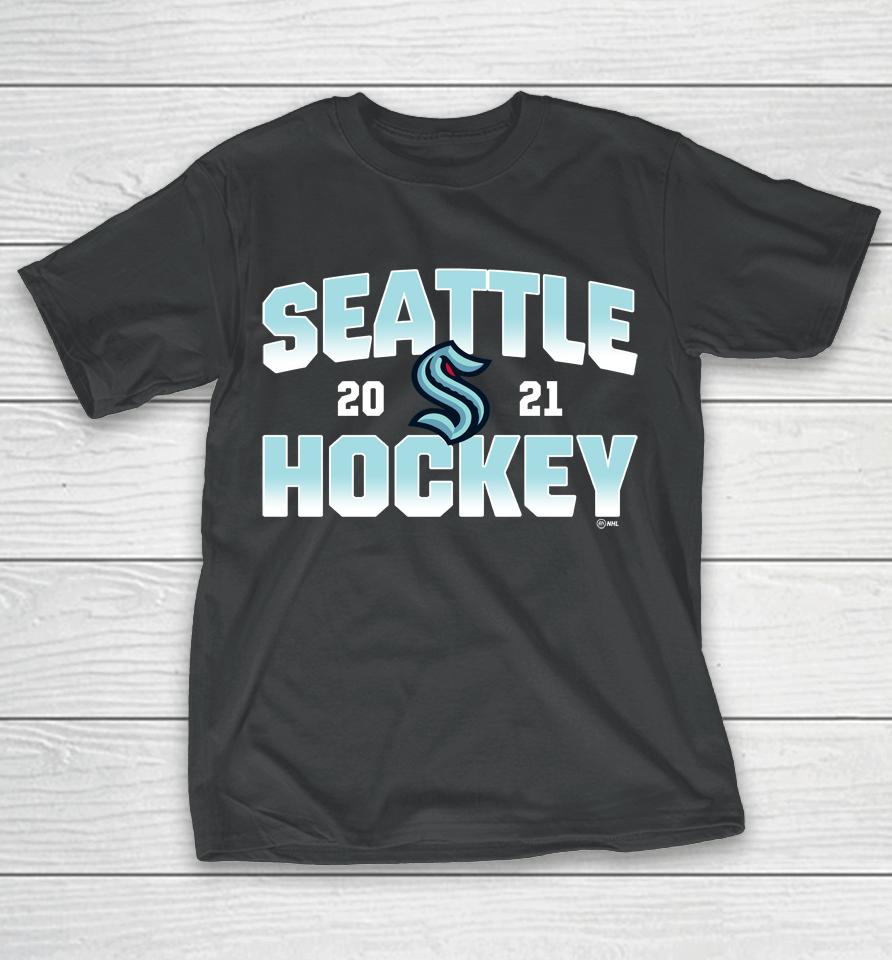 Fanatics Branded Deep Sea Blue Seattle Kraken Skate Or Die T-Shirt