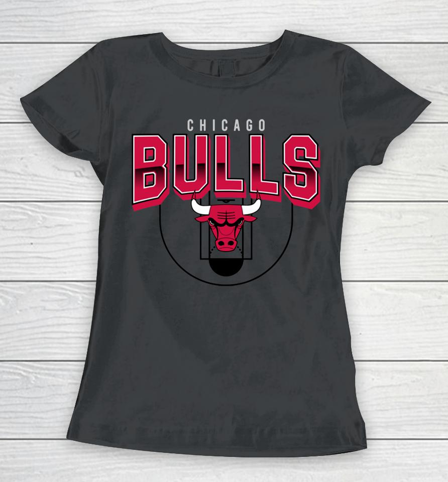 Fanatics Branded Gray Chicago Bulls Acquisition True Classics Vintage Snow Wash 2023 Women T-Shirt