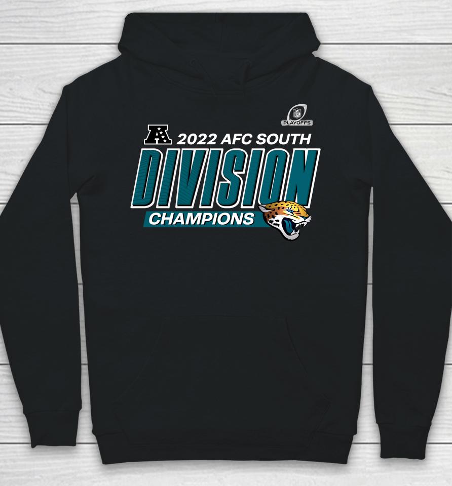 Fanatics Branded Jacksonville Jaguars 2022 Afc South Division Champions Divide Conquer Big Tall Hoodie