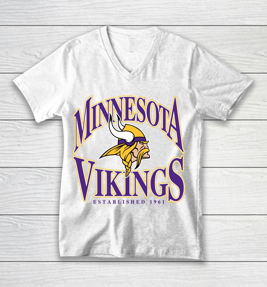 Fanatics Branded Minnesota Vikings Playability Unisex V-Neck T-Shirt